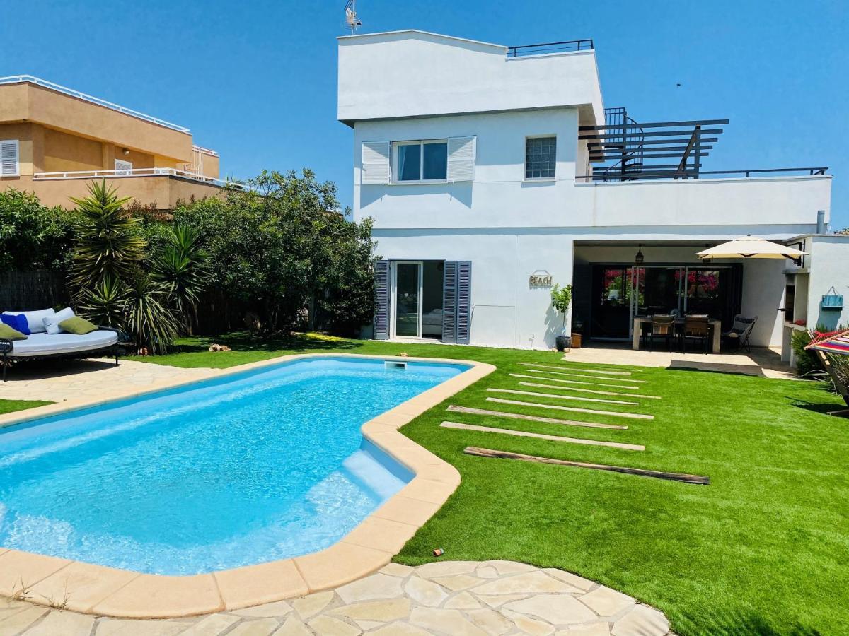Villa 15 - Beachhouse Luxury Villa - 300M Beach - Wifi - Klima Sa Rapita Ngoại thất bức ảnh